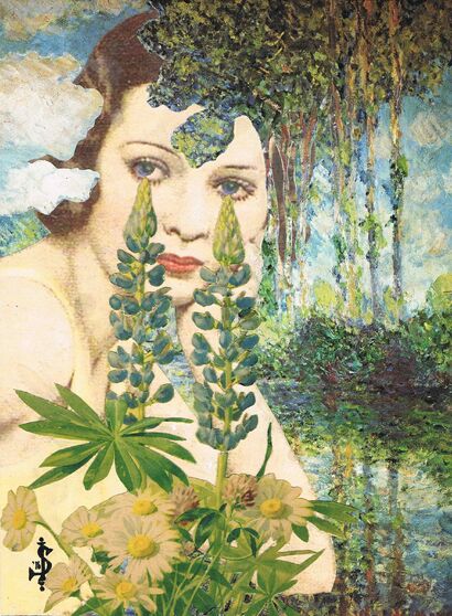 Il Pianto Di Gina - a Paint Artowrk by Square Moon